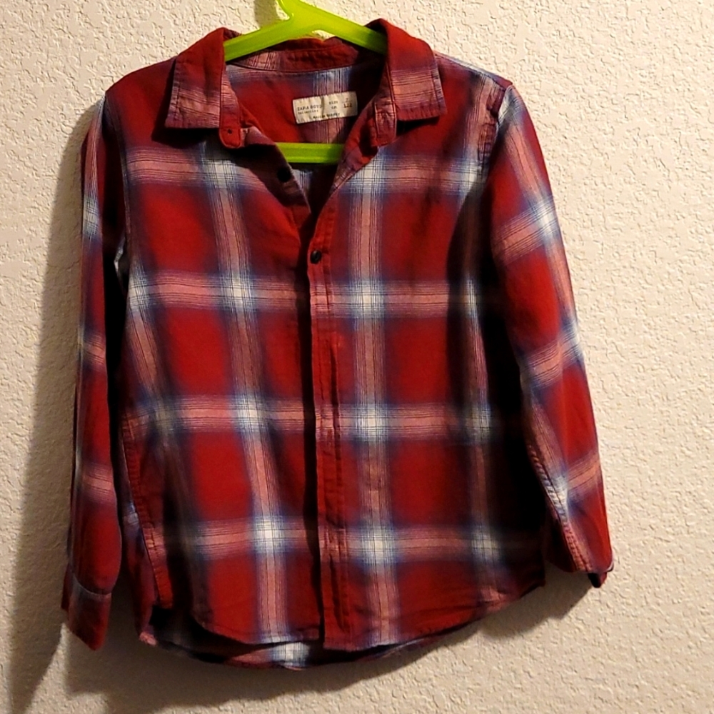 Zara boys shirt size 7